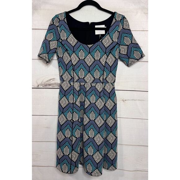 HD in Paris Dress Size XS Knit Geometric Heavy Weight - Picture 1 of 6